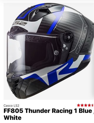 Casco moto carbono talla XS