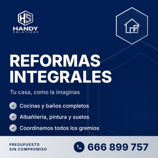 Reformas integrales , mantenimiento y montajes