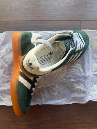 Adidas Gazelle x Gucci Ante Verde