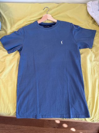 Camiseta Polo Club Azul