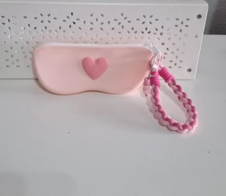 Funda para Gafas de Silicona Rosa