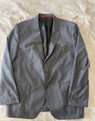 Chaqueta de traje Hugo Boss gris
