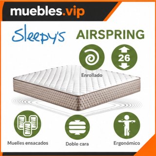 COLCHÓN SLEEPY'S AIRSPRING 150x190 | NUEVO