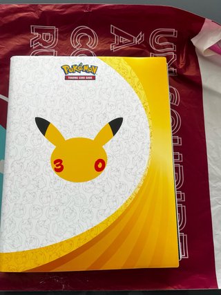 Álbum completo Pokémon 30 Aniversario INGLES
