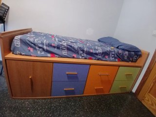 Cama Juvenil con Almacenaje