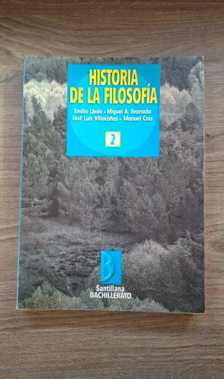 Historia de la filosofía 2 Bachillerato