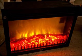 Chimenea eléctrica ideal como elemento decorativo