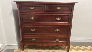 Cómoda de Madera Maciza