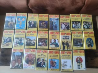 Colección 22 Películas Jerry Lewis en VHS