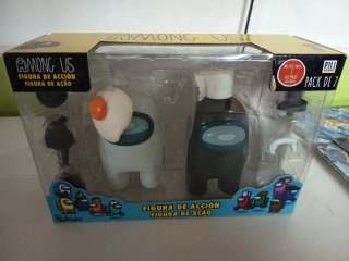 Pack de 2 Figuras de Acción Among Us