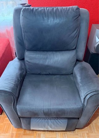 Sillón Reclinable Gris