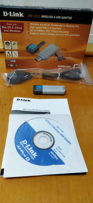 Adaptador WiFi D-Link DWL-G122 USB
