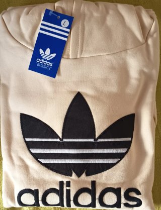 Sudadera adidas Originals Beige Talla L