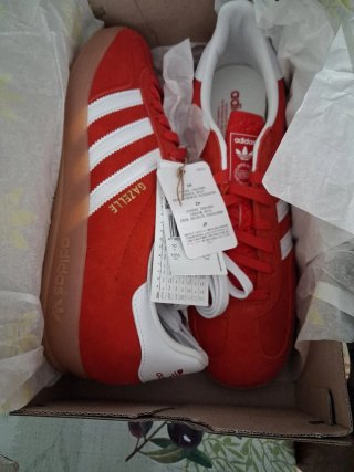 Adidas Gazelle Indoor Rojas Talla 44 2/3