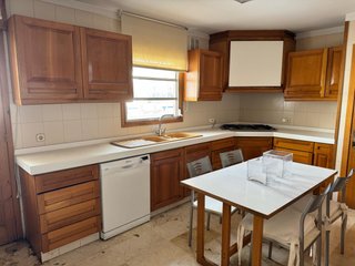 Cocina Completa de Madera Roble