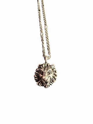 Collana Gucci con pendente Testa di Leone