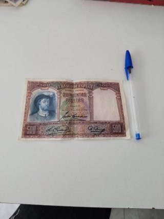 Billete 500 Pesetas 1931