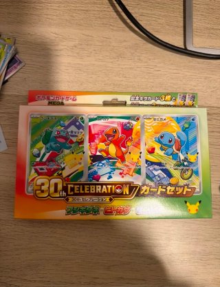 Set Primer compañero Pokémon 30 TGC Japón