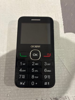 Teléfono Móvil Alcatel Negro