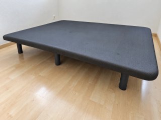 Cama Gris Oscuro 135x190 cm