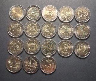 Lote 18 Monedas Conmemorativas 2026. SIN CIRCULAR