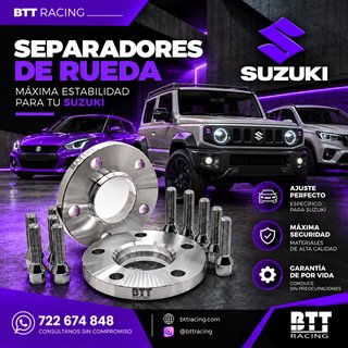SEPARADORES DE RUEDA SUZUKI