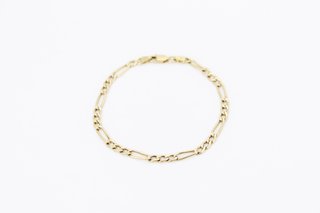Pulsera Fígaro de oro 18K. Ref:025-05-01215