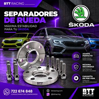 SEPARADORES DE RUEDA SKODA