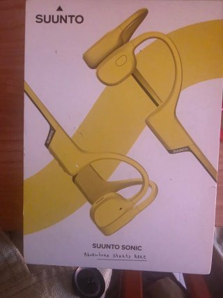 Auriculares Suunto Sonic Amarillos