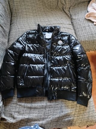 Chaqueta Acolchada Moncler Negra