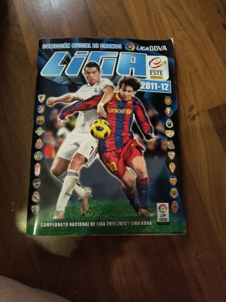 Álbum Cromos Panini Liga BBVA 2011-12