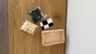 Juego de Ajedrez con Caja de Madera