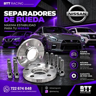 SEPARADORES DE RUEDA NISSAN