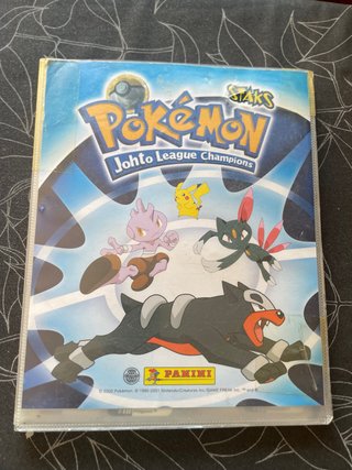 Álbum de Staks Pokémon Johto League Champions