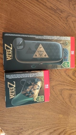 PACK Funda + Mando Switch Zelda 40 Aniversario