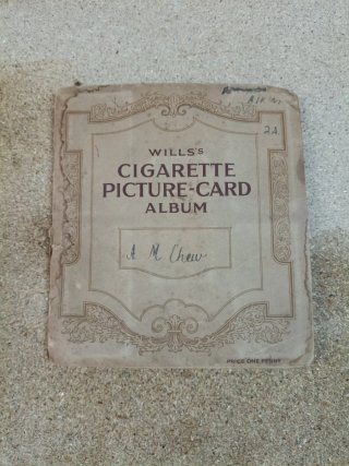 Álbum de Tarjetas de Cigarrillos Wills's