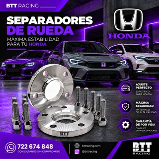 SEPARADORES DE RUEDA HONDA