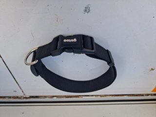 Collar para perro negro gotoo