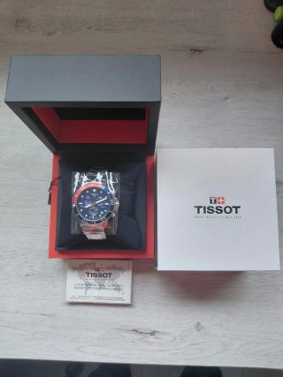 Reloj Tissot Seastar 1000 Cronógrafo Pepsi