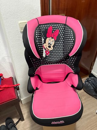 Silla de Coche Infantil Minnie Mouse