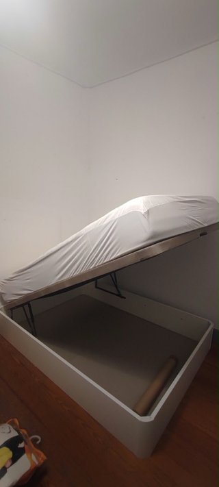 Canapé y colchón 135x190 cm