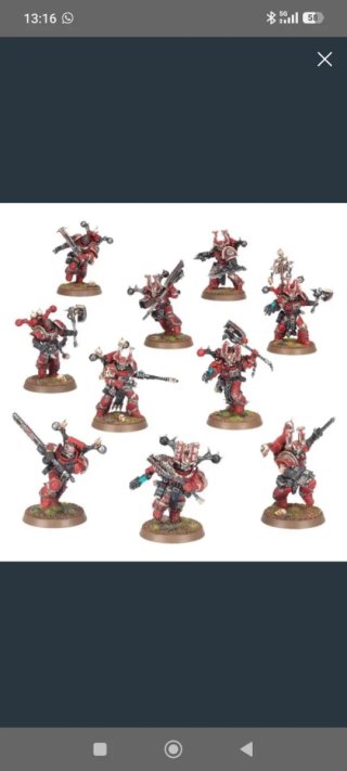 Set de 10 Berserkers de Khorne