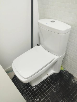 Inodoro de Cerámica Blanco