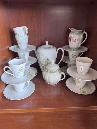 Juego de Té de Porcelana