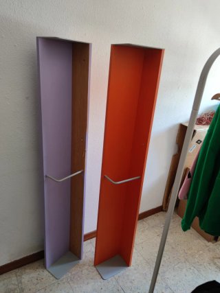 Estanterías.