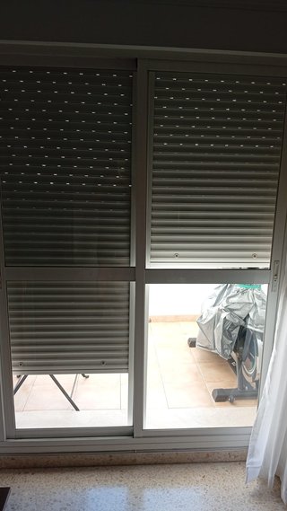 Ventanas de Aluminio Blanco para Balcón