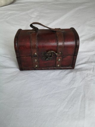 Cofre Pirata Vintage de Madera