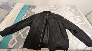 Chaqueta Bomber Negra hombre