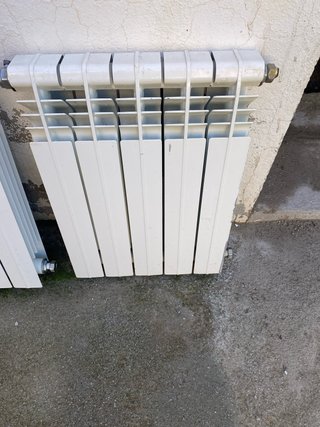 Radiador de Aluminio Blanco