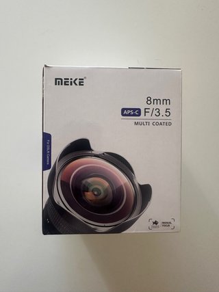 Objetivo Meike 8mm Ojo de Pez para Nikon